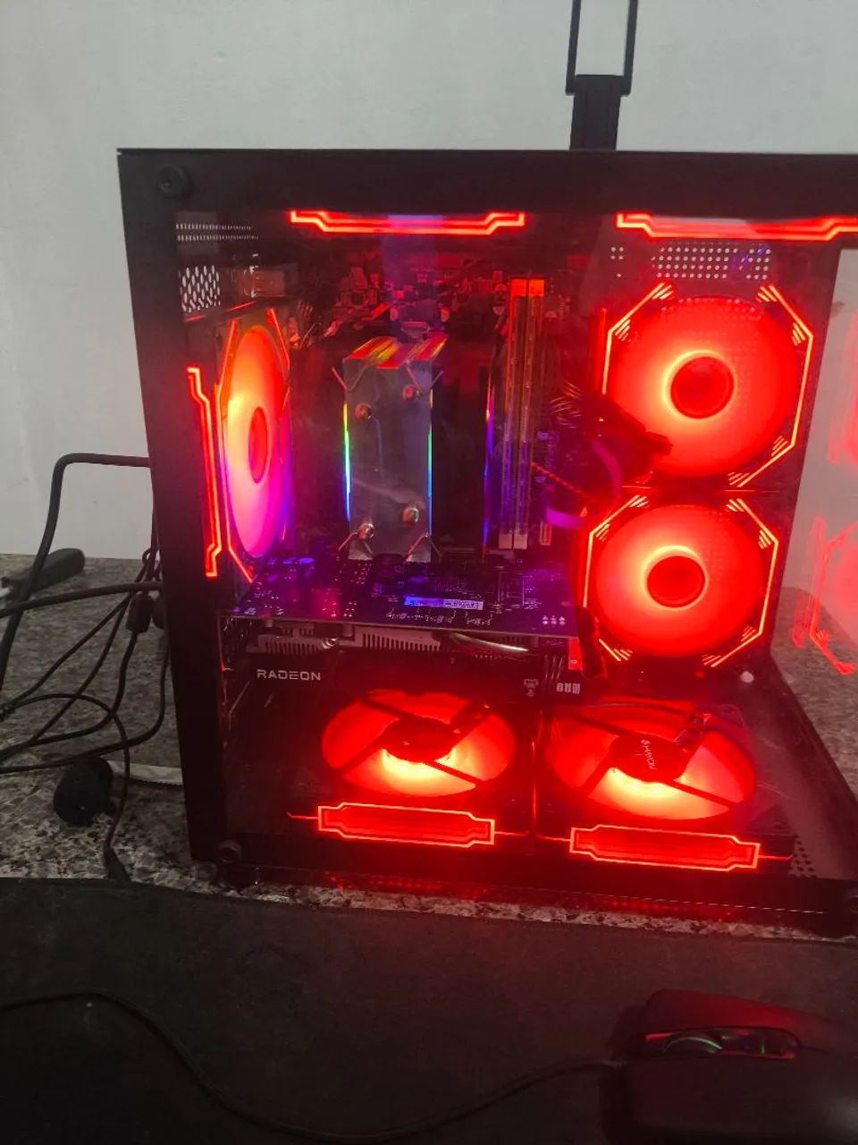 PC gamer completo tudo novo praticamente nem um mês de uso!! - Foto 3