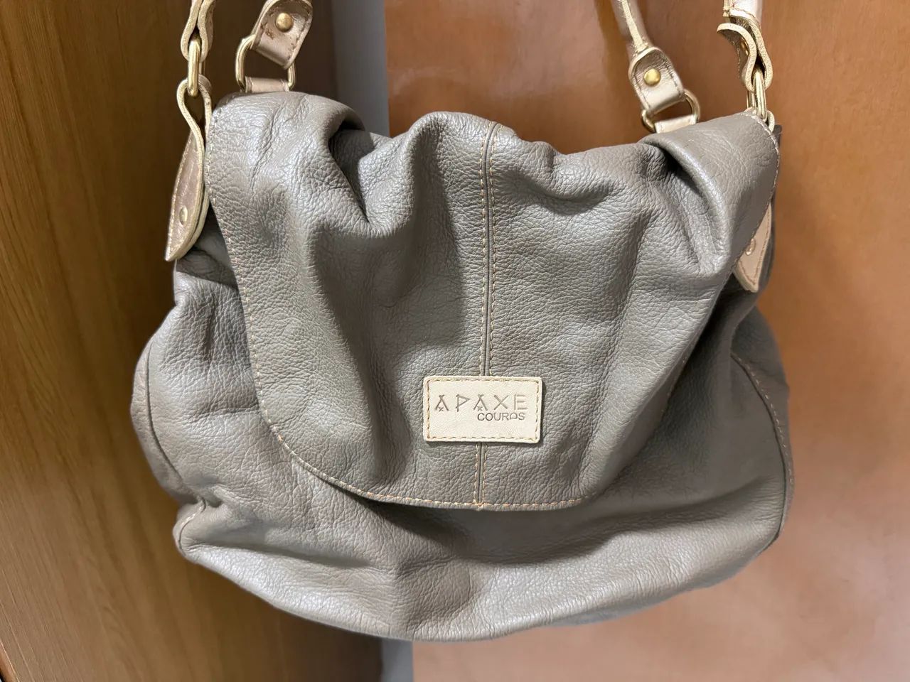 Bolsa de couro Apaxe