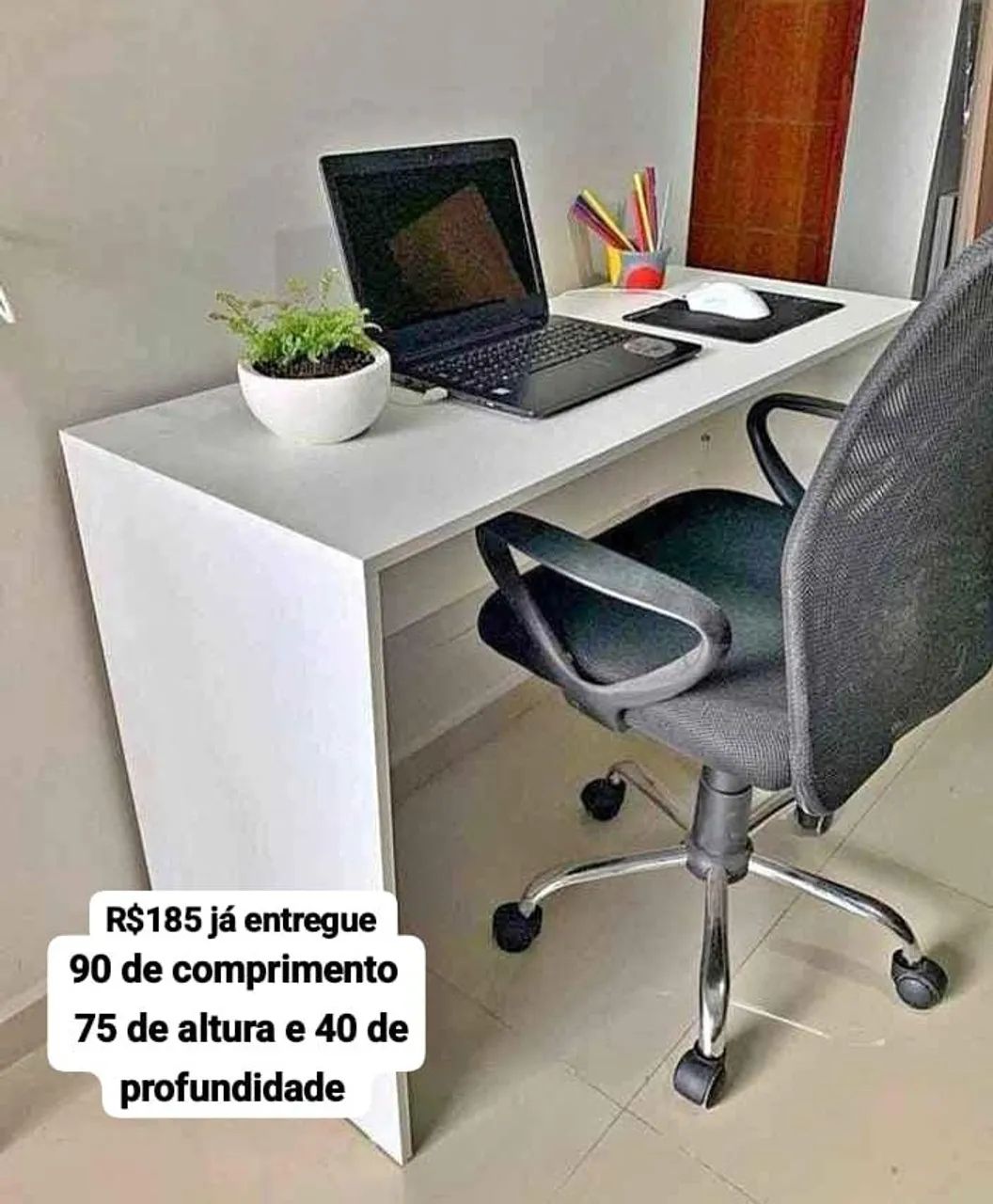 Escrivaninha MDF Nova  - Foto 3