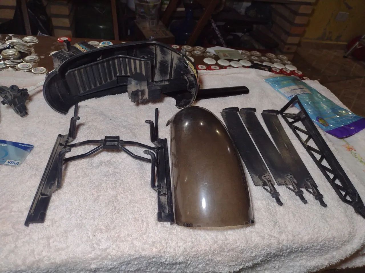 Peças para helicóptero do falcon