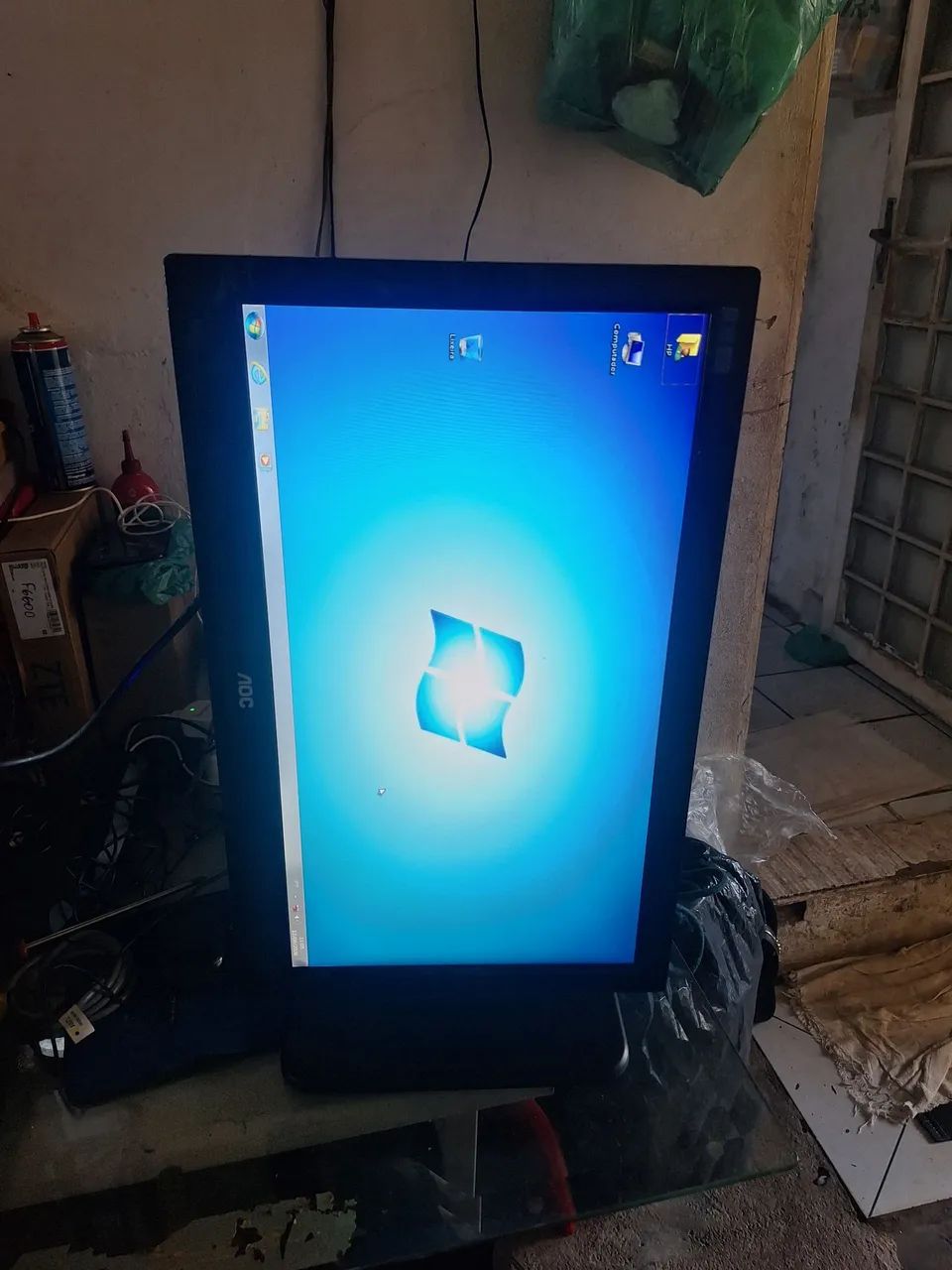 Monitor Aoc 19,5 Polegadas E2023Pwd Led Wide  - Foto 3