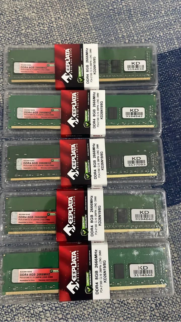 MEMÓRIAS RAM DDR4 NOVAS+ENTREGA GRÁTIS  - Foto 3