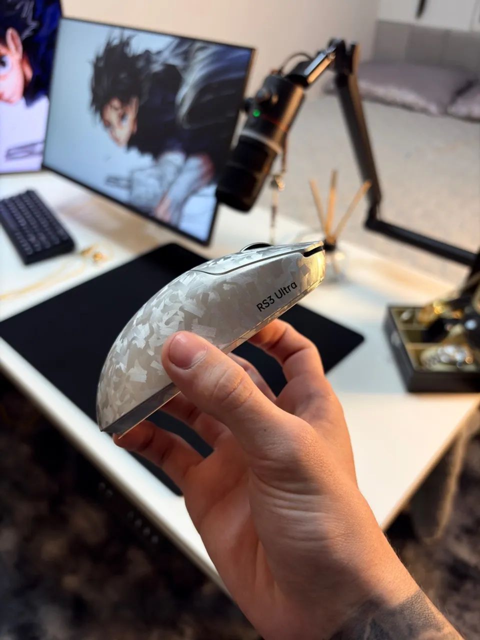 RS3 Ultra (mouse fibra de carbono) - Foto 3
