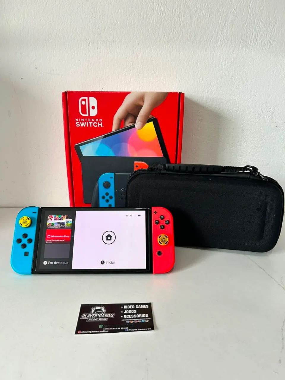 Nintendo Switch OLED Impecável!! (Aceito Cartão)