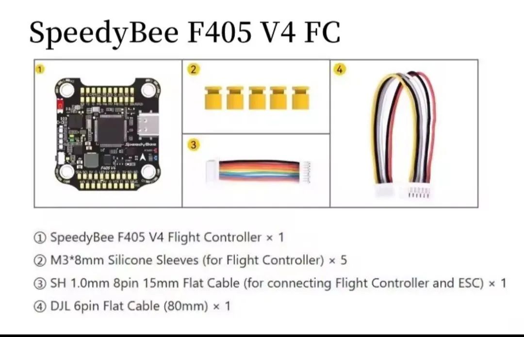Stack Speedybee F405 V4 BLS 55A  - Foto 5