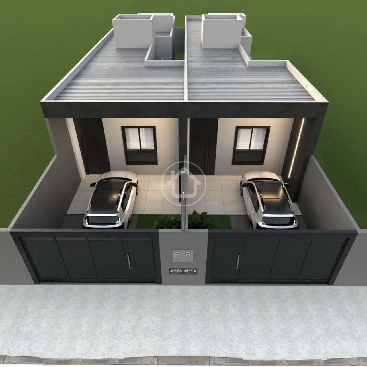 CASA COM 2 QUARTOS E UMA SUÍTE