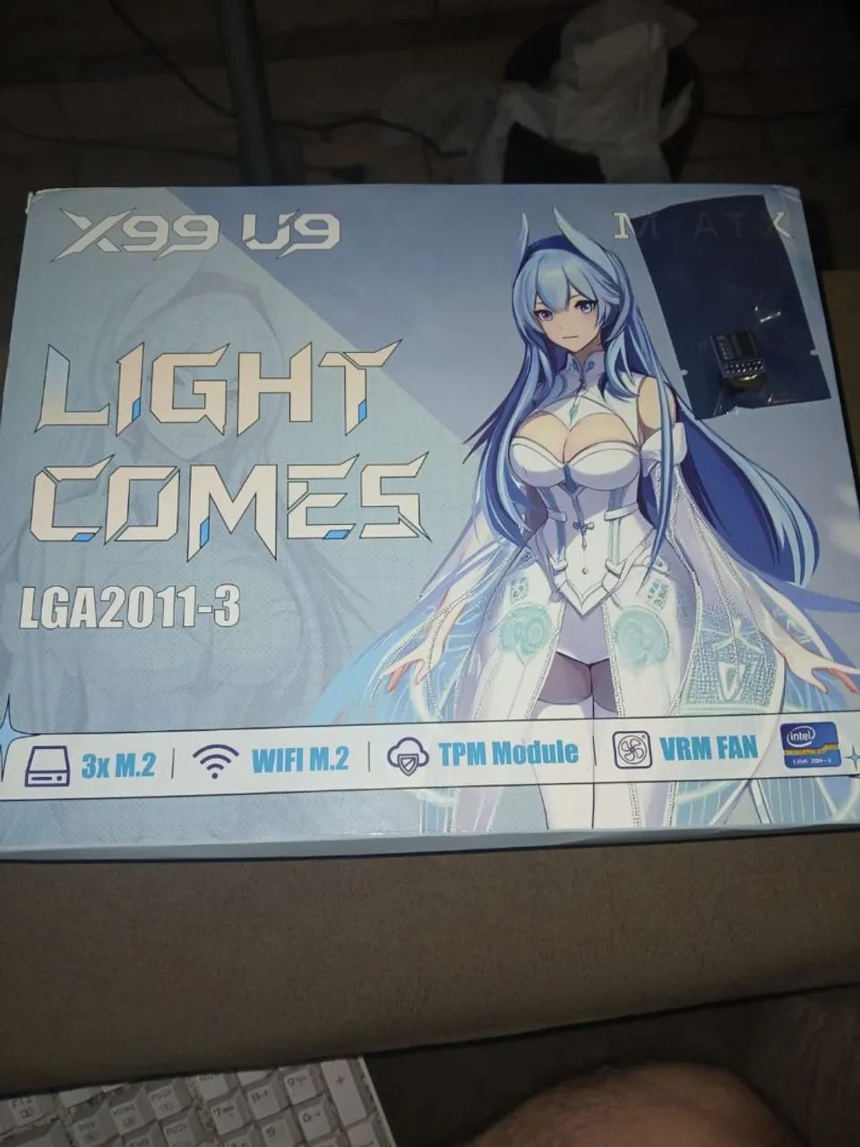 Placa mãe X99 u9 + TPM 2.0