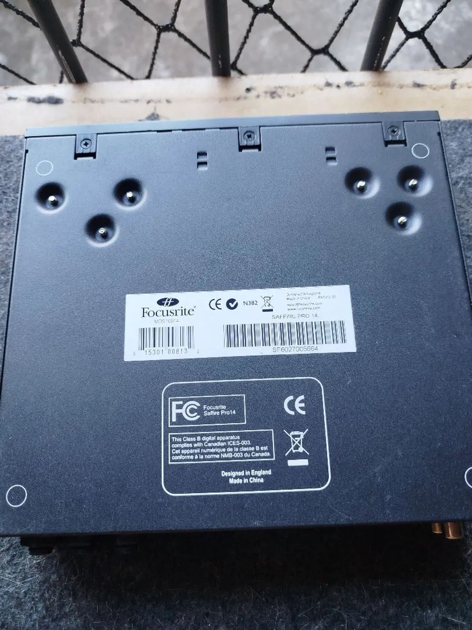 Controladora Focusrite saffire pro 14  - Foto 4