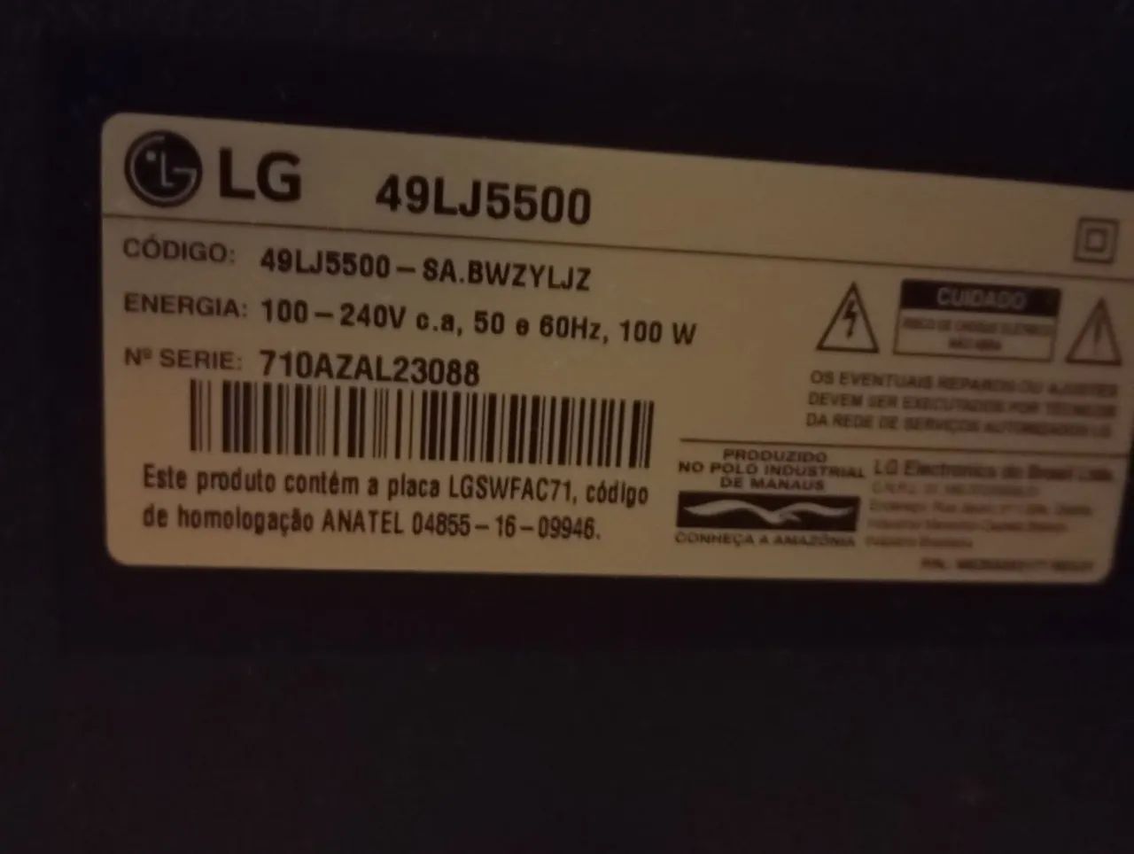Televisão LG 49 polegadas  - Foto 4