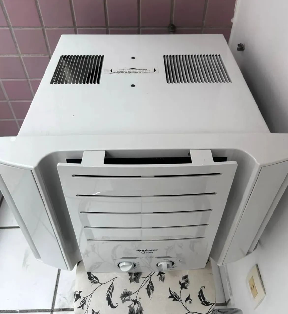 Ar Janela Springer Midea 7500 127v estado de novo