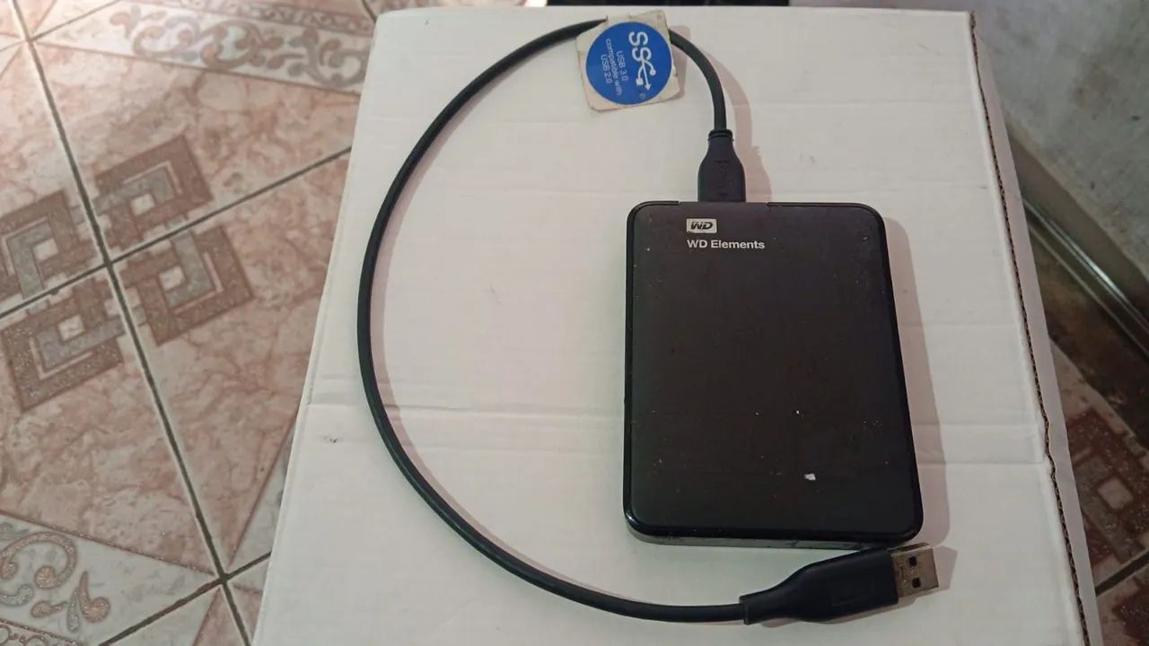 HD externo portátil WD Elements 1TB 