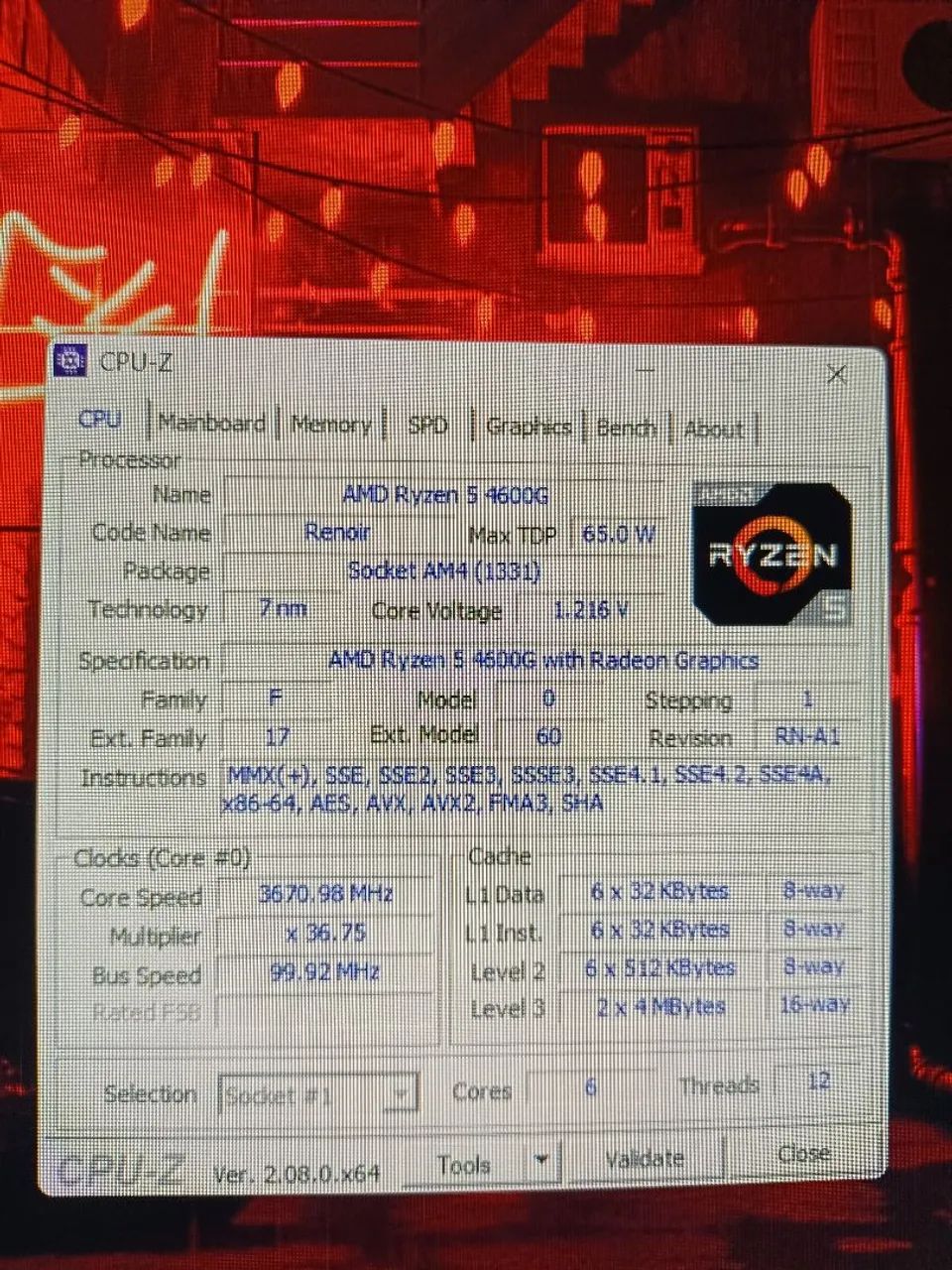 Ryzen 5 4600G