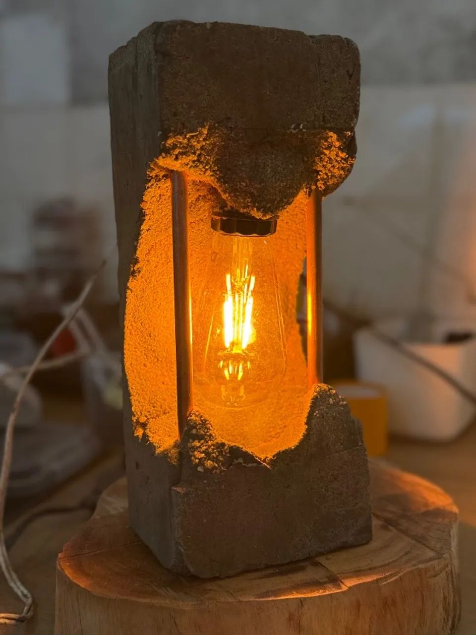 Luminária artesanal em cobre  - Foto 2
