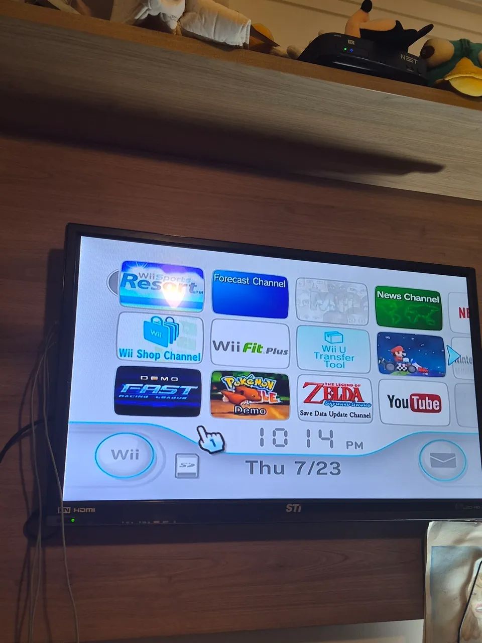 Nintendo Wii completo com diversos jogos e acessórios - Foto 2
