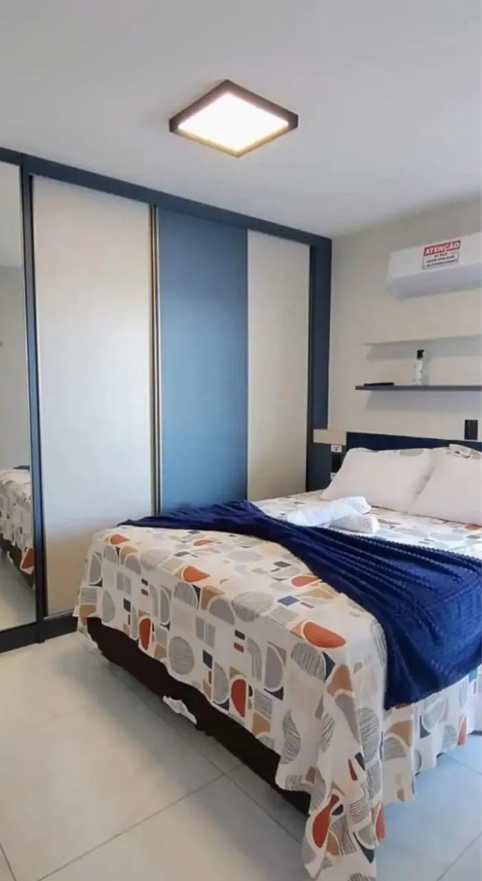 Apartamento 01 quarto vista mar 