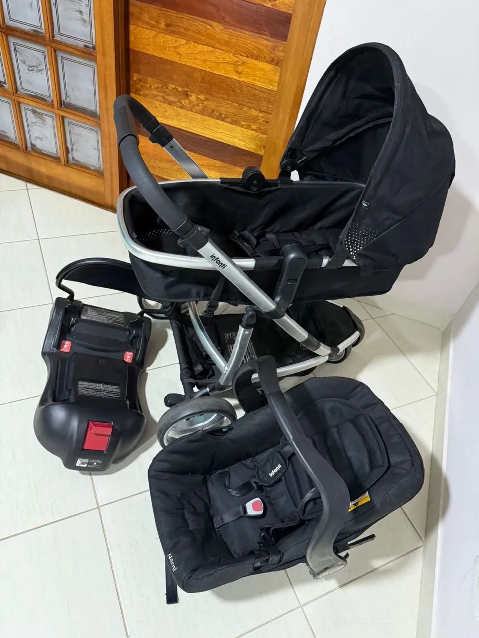 Carrinho de bebê Trio