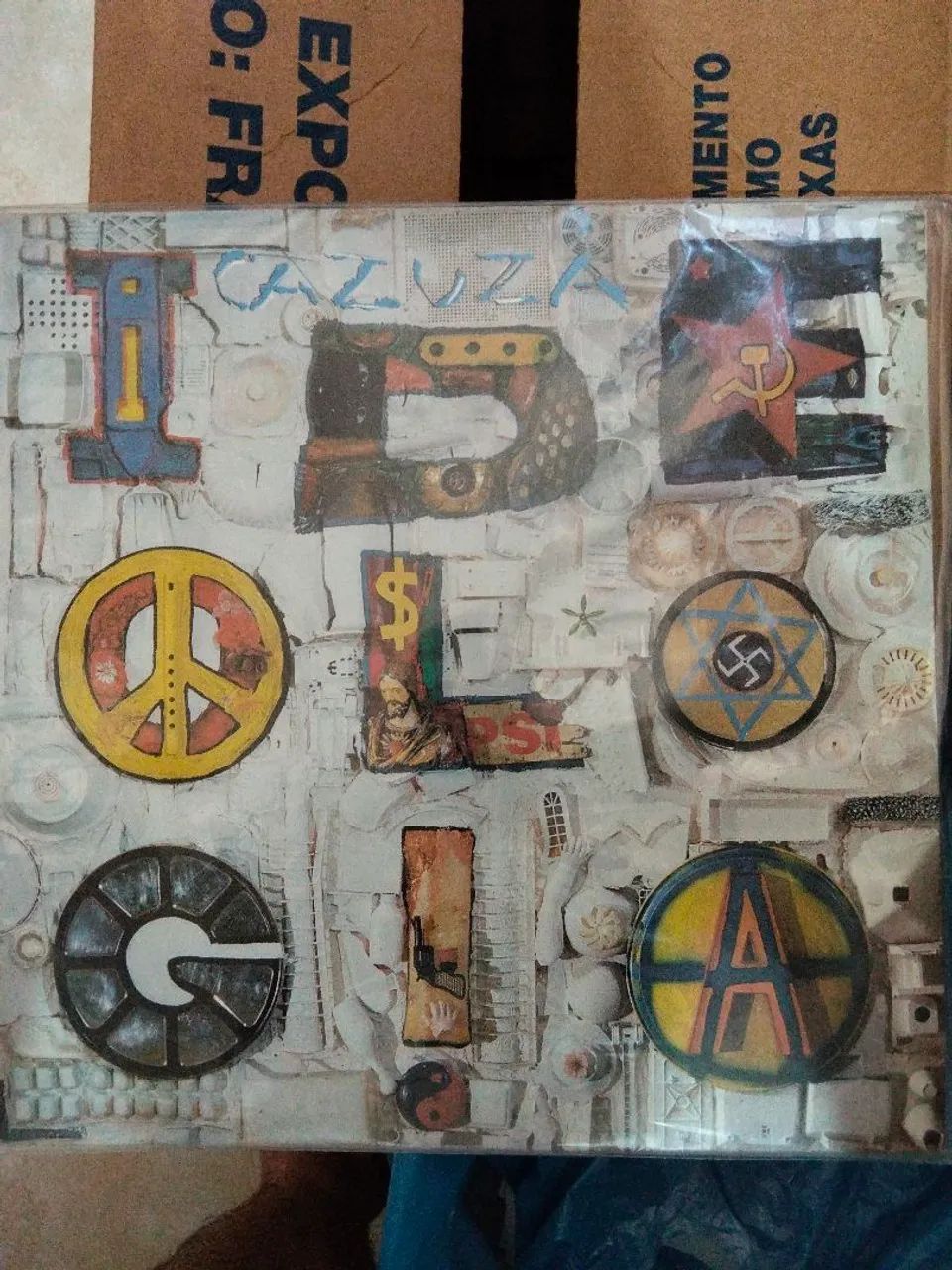 Cazuza - ideologia (vinil preto com capa protetora)