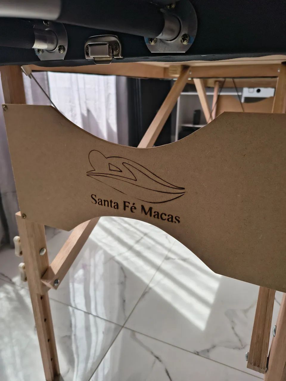 Maca Santa fé RA01 com Regulagem e Apoio cabeça  - Foto 2
