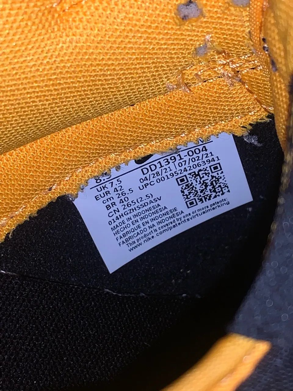 Nike Dunk Low Goldenrod - Original - 40 BR - Com Caixa. - Foto 4