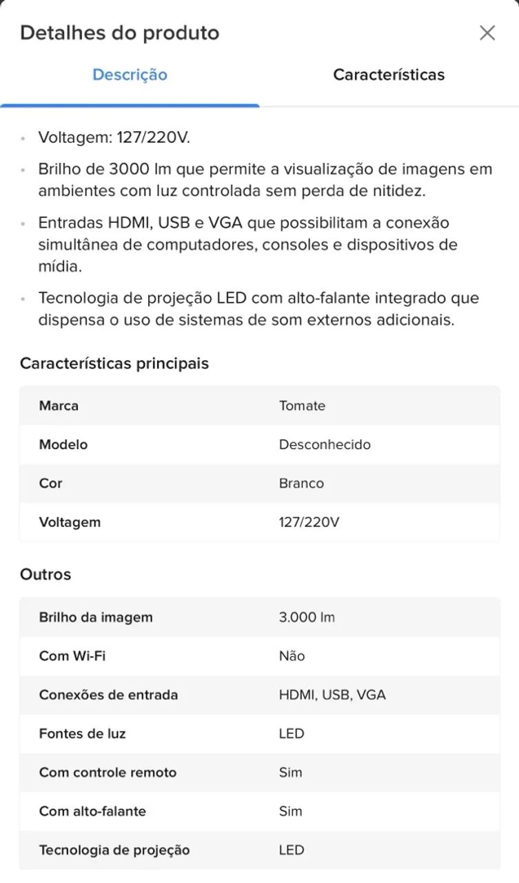 Projetor MPR 2002 - Foto 4