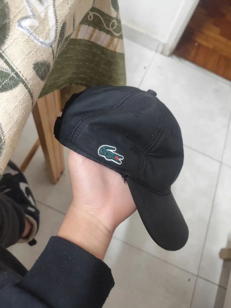 Boné Sport Lacoste preto  - Foto 4