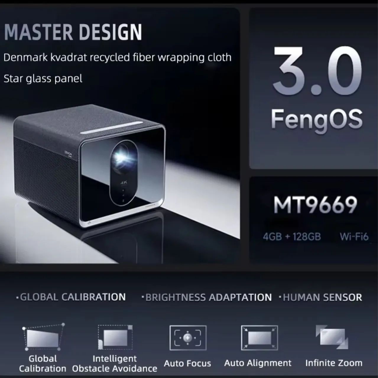 Projetor Formovie X5 4K - Foto 6
