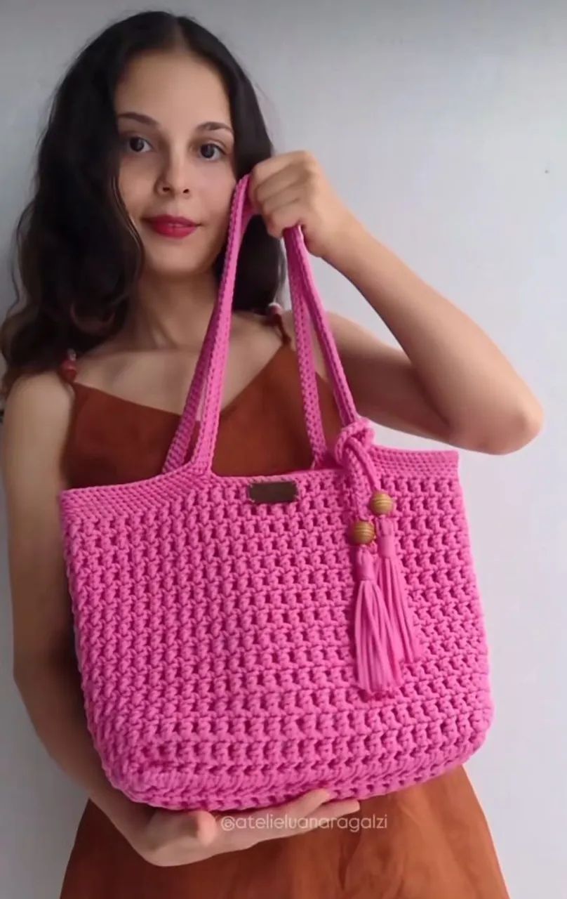 Bolsa de crochê  - Foto 5