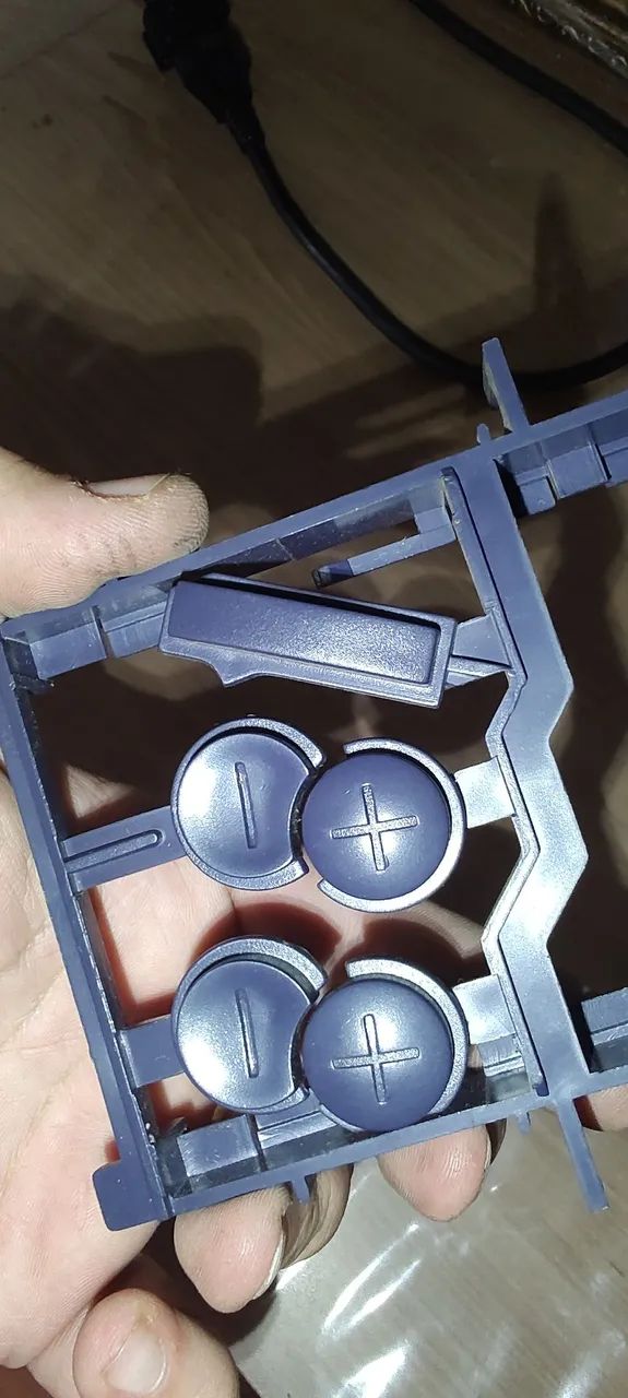 Teclado plástico tv Philips linha GX novo