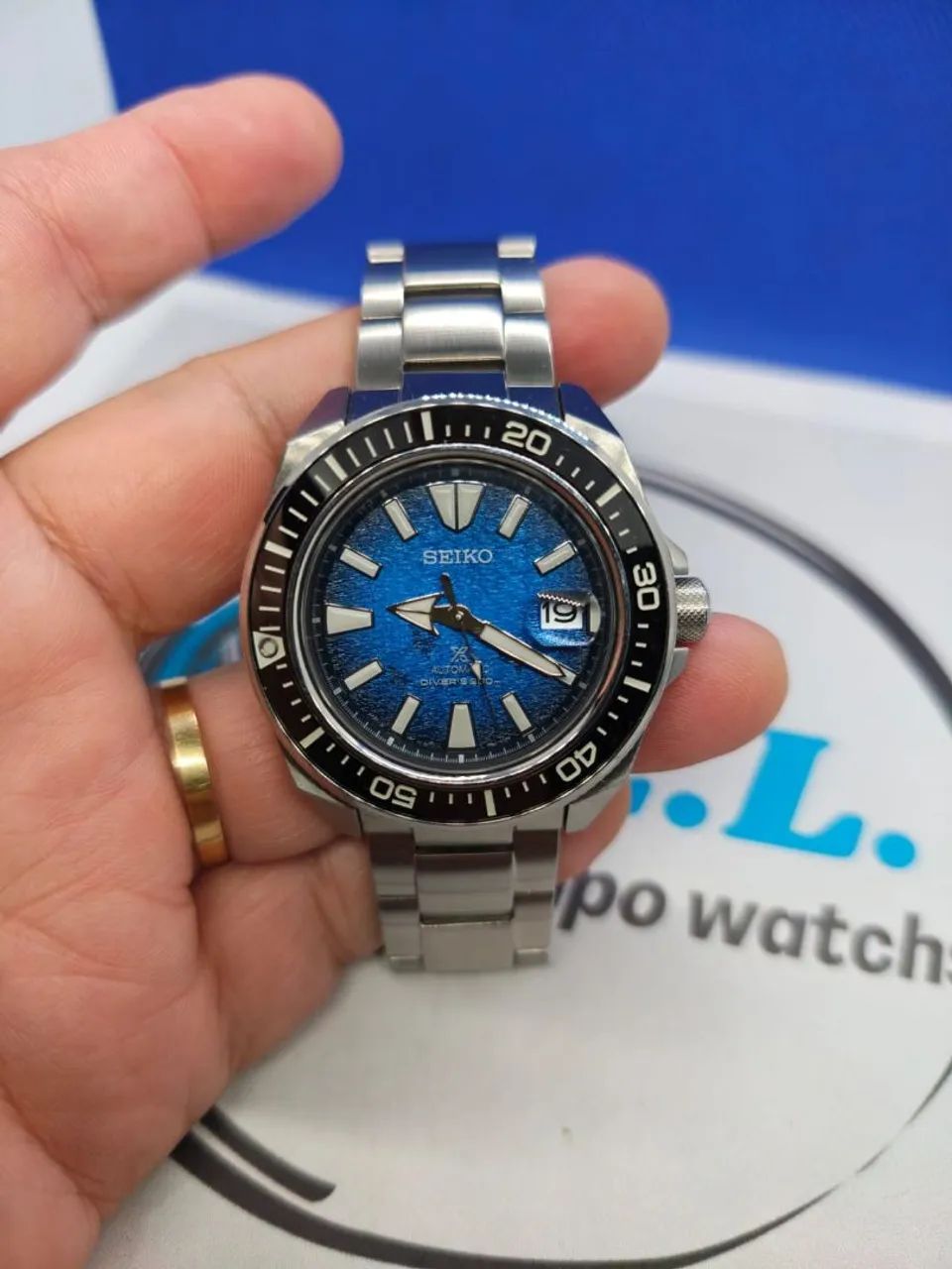 RELOGIO SEIKO SAMURAI MANTA RAY