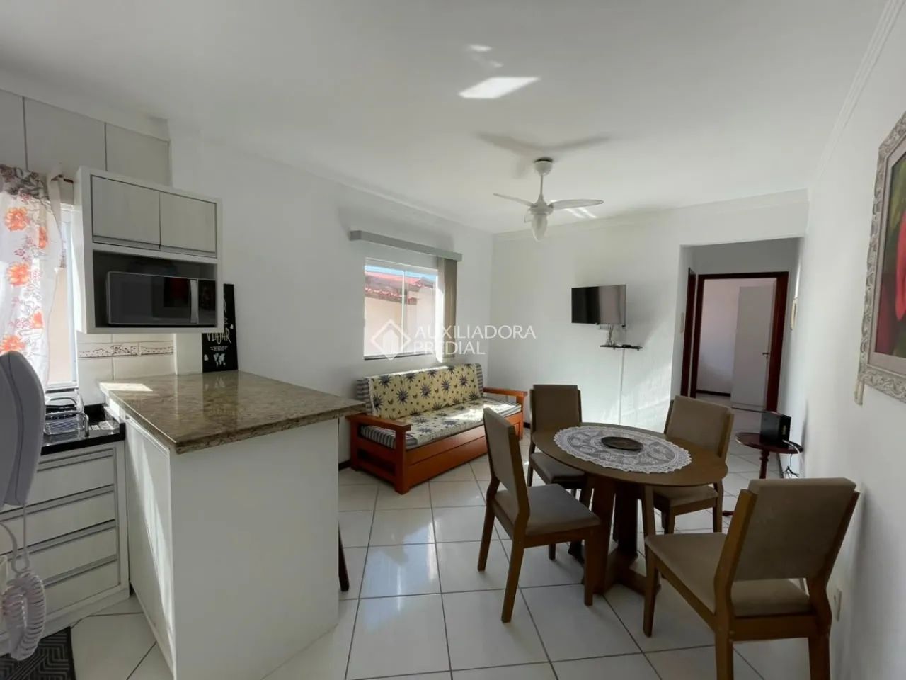 Apartamento mobiliado de 1 dormitório nos Ingleses - Foto 5
