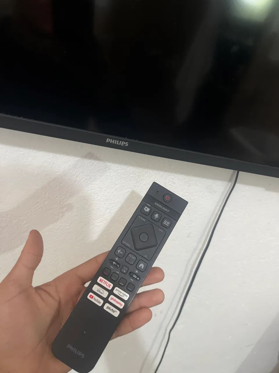 smart tv philips 55 polegadas troco num celular  - Foto 2