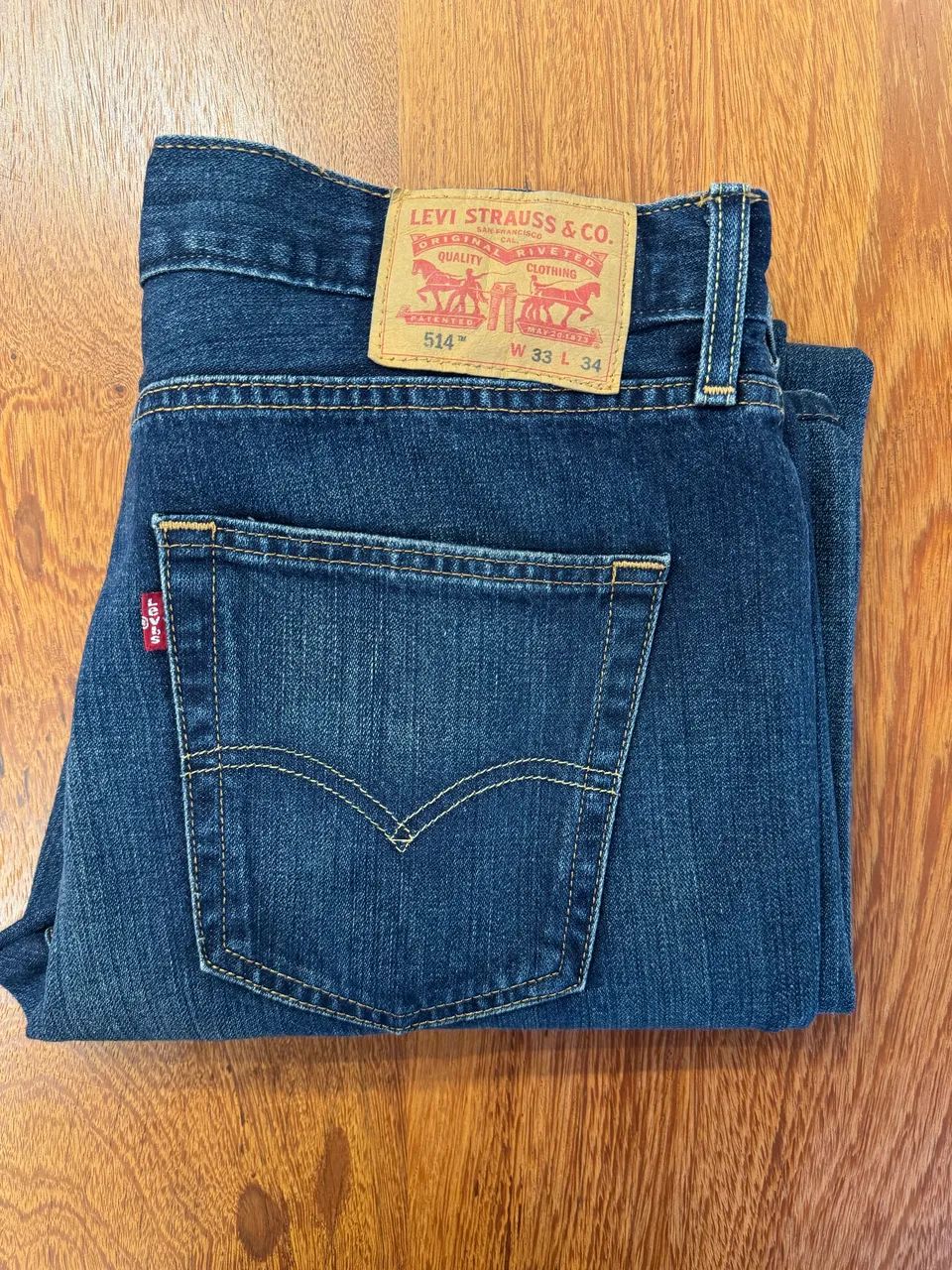 Calça Jeans Levis original modelo 514 - Foto 4