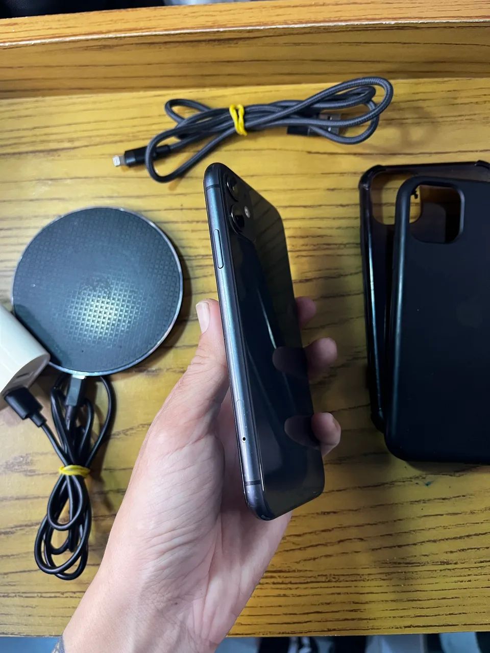 iPhone 11Black 64GB c/ Carregador USB e Indução (VALOR FINAL) - Foto 3