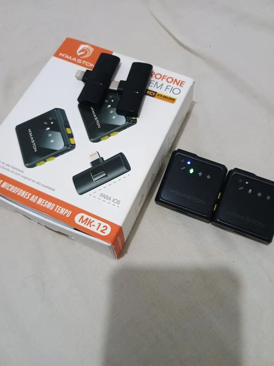 Microfone sem fio para conteúdo digital  - Foto 5