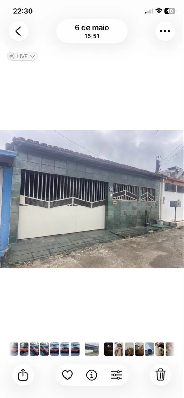 Alugo casa 