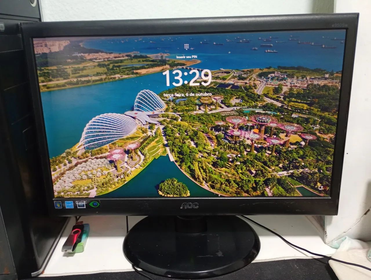 Monitor AOC 18.5 polegadas led