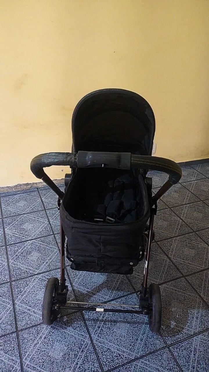 carrinho de bebê galzerano 3 em 1 - Foto 4