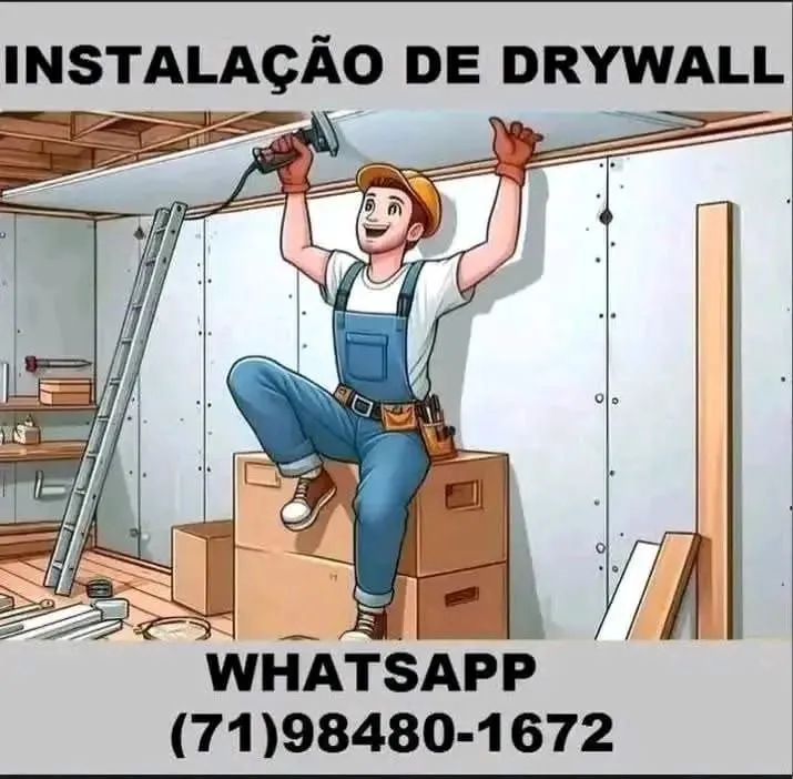 Instalação, fechamento em Drywall  - Foto 2