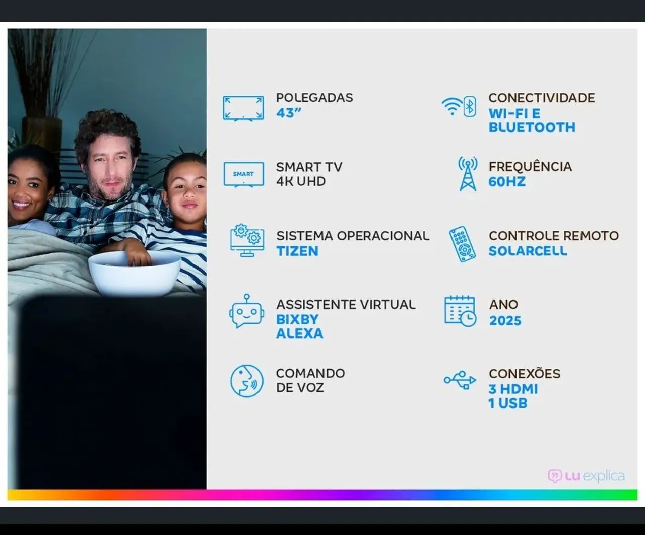 Vendo TV Samsung 43 - Foto 2