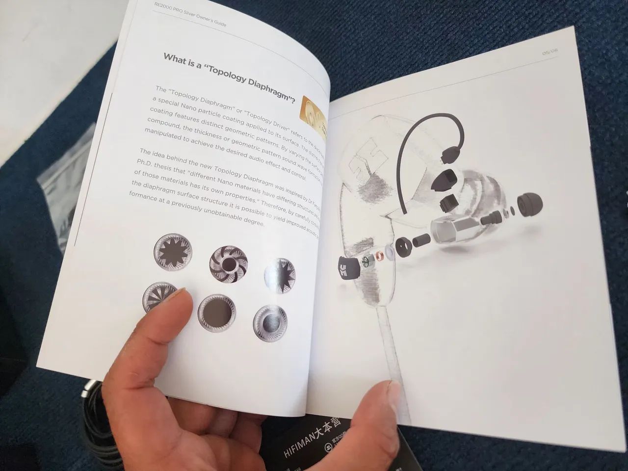 Hifiman Re2000 PRO Silver IEM Fone de ouvido High End  - Foto 4