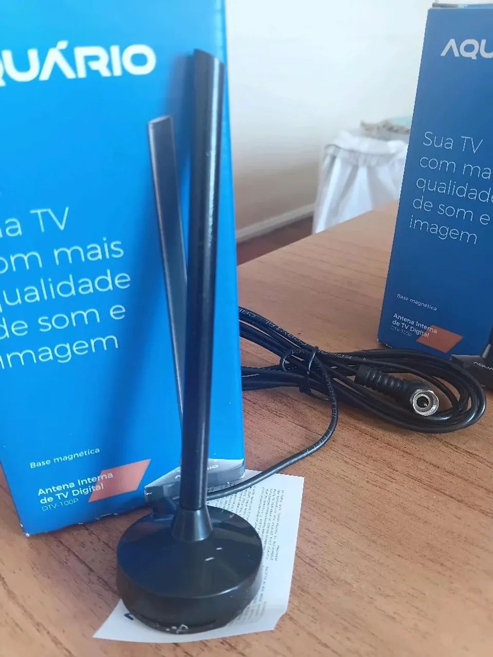 Antena digital interna aquário  - Foto 3