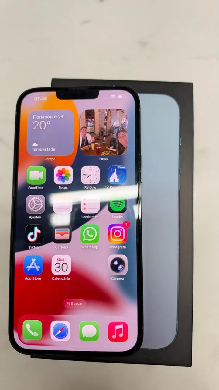 Vendo iPhone 13 Pro Max em ótimo estado de conservação, bateria 80% - Foto 4