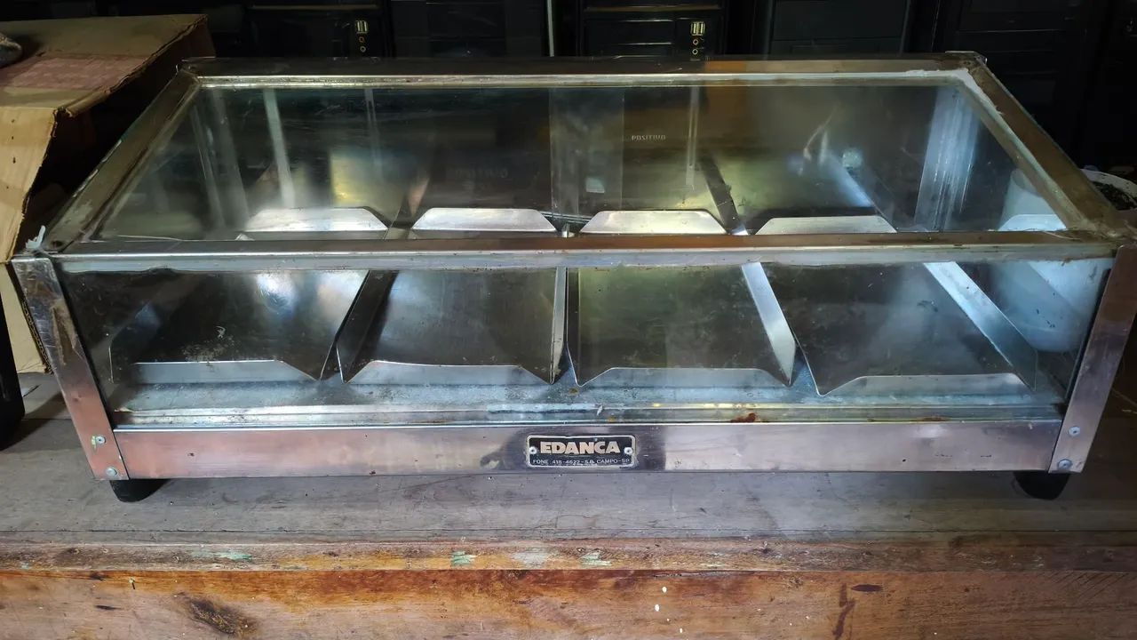 Vendo estufa de salgado 