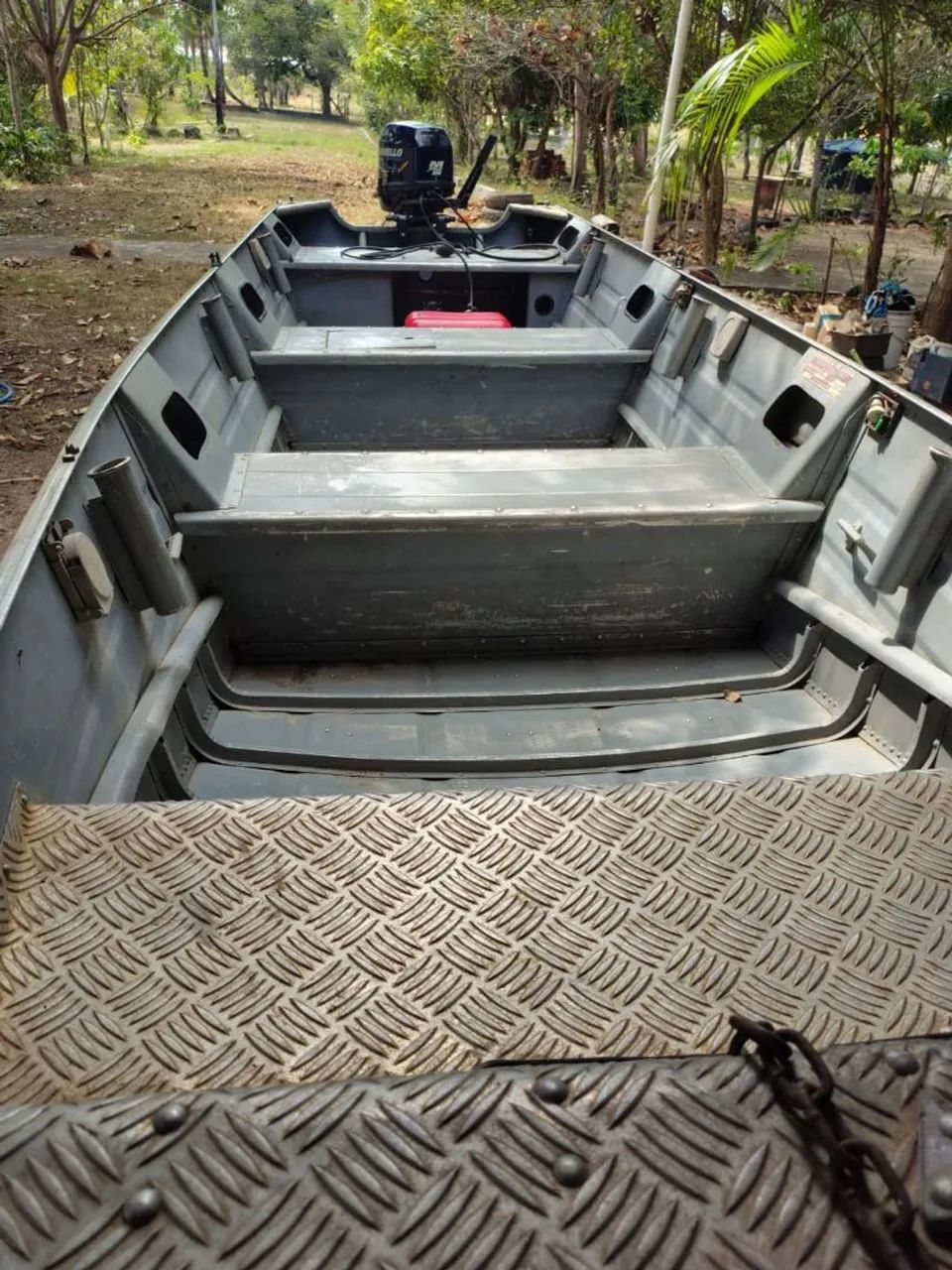 Lancha com motor 25hp Maranello  - Foto 5