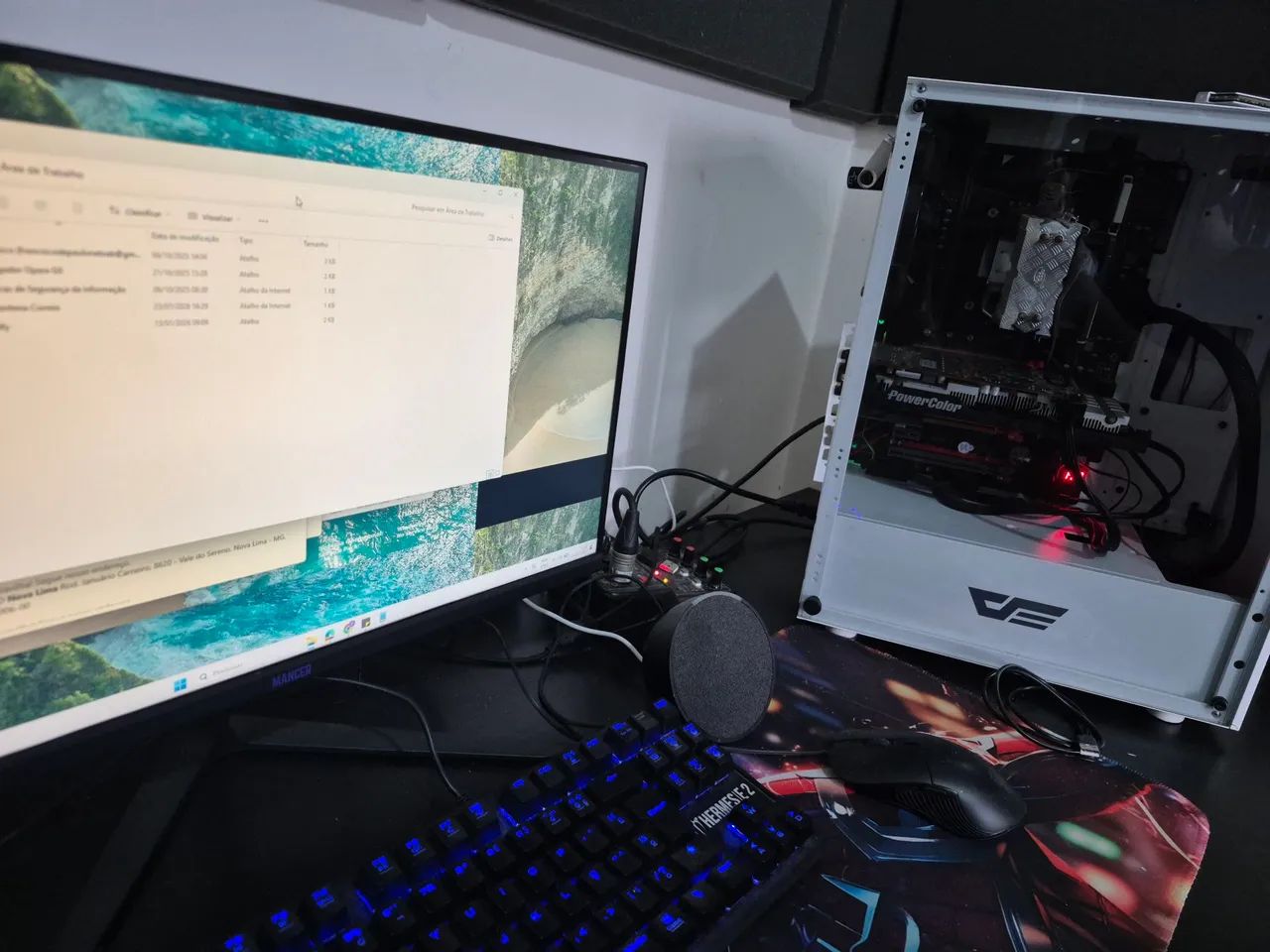  PC Gamer Completo ( + Periféricos) - Impecável - Foto 3