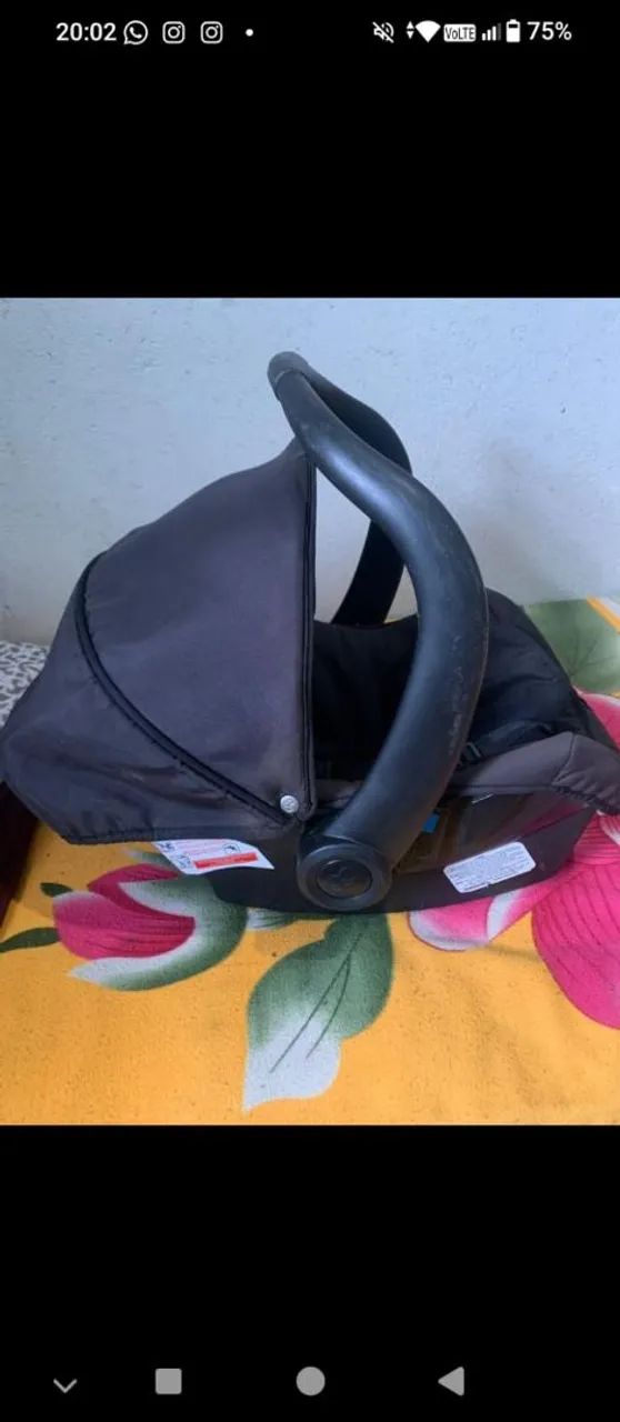 Vendo beb ê conforto e berço! - Foto 2