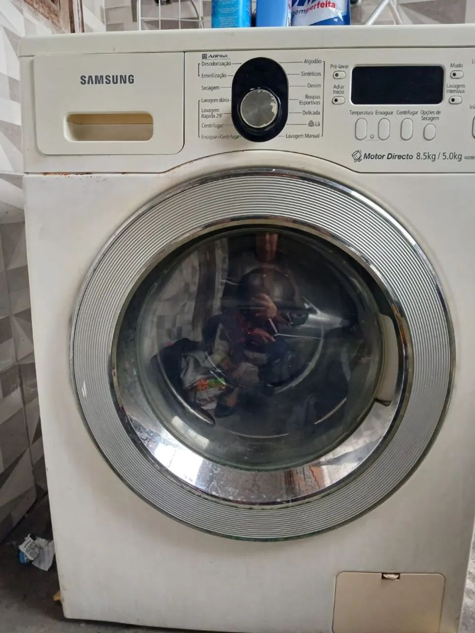 Lava e seca 