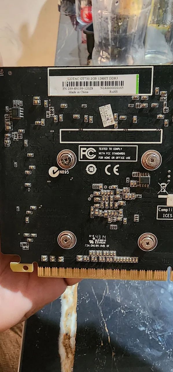 Placa de vídeo Zotac Gt730 2gb DDR3 Funcionando  - Foto 2