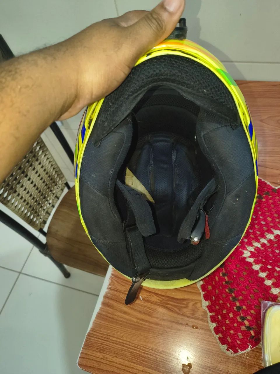 Capacete ls2 tamanho 61 