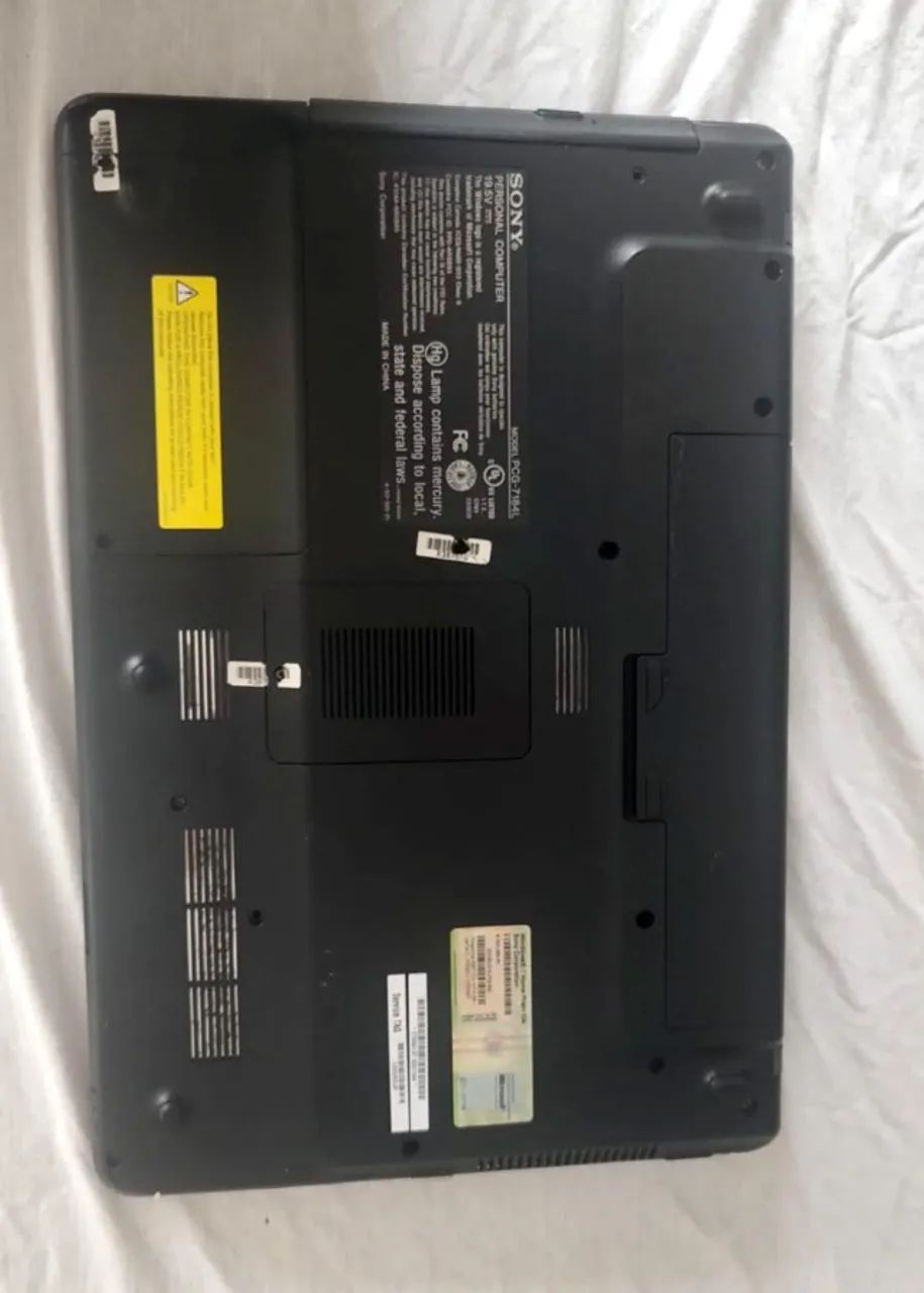 NOTEBOOK SONY VAIO SOMENTE PARA RETIRADA DE PEÇAS - Foto 4